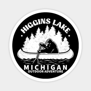 Higgins Lake Michigan Magnet